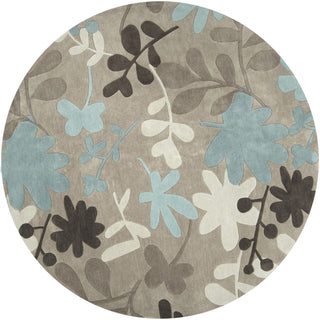 Surya Cosmopolitan COS-8924 Taupe Area Rug 8' Round