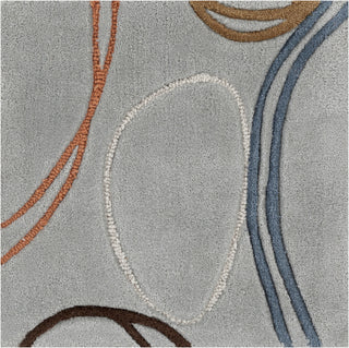 Surya Cosmopolitan COS-8992 Light Gray Hand Tufted Area Rug 16'' Sample Swatch