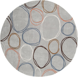 Surya Cosmopolitan COS-8992 Light Gray Area Rug 8' Round