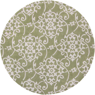 Surya Cosmopolitan COS-9047 Olive Area Rug 8' Round