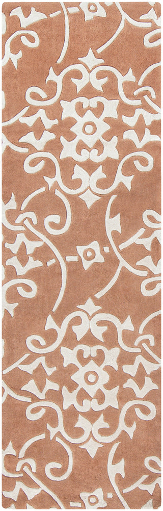 Surya Cosmopolitan COS-9050 Rust Area Rug 2'6'' x 8' Runner