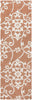 Surya Cosmopolitan COS-9050 Rust Area Rug 2'6'' X 8' Runner