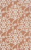 Surya Cosmopolitan COS-9050 Rust Area Rug 5' x 8'