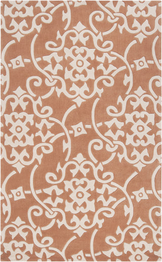 Surya Cosmopolitan COS-9050 Rust Area Rug 5' x 8'