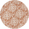 Surya Cosmopolitan COS-9050 Rust Area Rug 8' Round