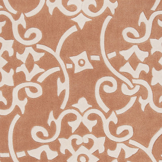 Surya Cosmopolitan COS-9050 Rust Hand Tufted Area Rug Sample Swatch