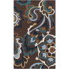 Surya Cosmopolitan COS-9057 Chocolate Area Rug 5' x 8'