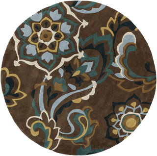 Surya Cosmopolitan COS-9057 Chocolate Area Rug 