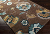 Surya Cosmopolitan COS-9090 Chocolate Hand Tufted Area Rug 5x8 Corner
