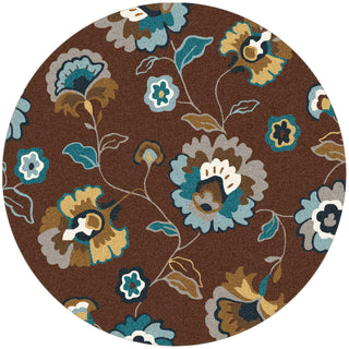 Surya Cosmopolitan COS-9090 Chocolate Area Rug 8' Round