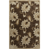 Surya Cosmopolitan COS-9096 Chocolate Area Rug 5' x 8'