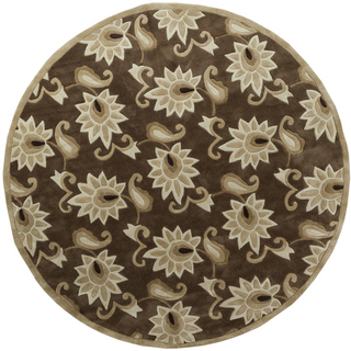 Surya Cosmopolitan COS-9096 Chocolate Area Rug 8' Round