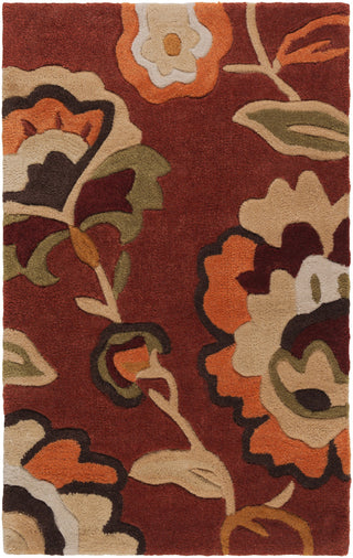 Surya Cosmopolitan COS-9105 Rust Area Rug 2' x 3'