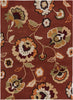 Surya Cosmopolitan COS-9105 Rust Area Rug 8' x 11'