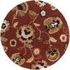 Surya Cosmopolitan COS-9105 Rust Area Rug 8' Round