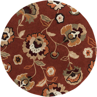 Surya Cosmopolitan COS-9105 Rust Area Rug 8' Round