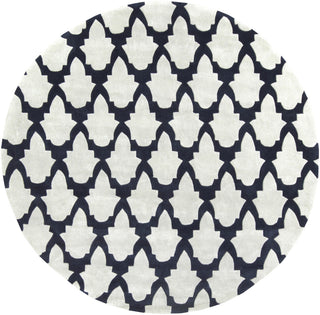 Surya Cosmopolitan COS-9159 Navy Area Rug 8' Round