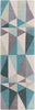 Surya Cosmopolitan COS-9169 Teal Area Rug 2'6'' x 8' Runner