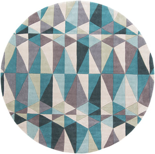 Surya Cosmopolitan COS-9169 Teal Area Rug 8' Round