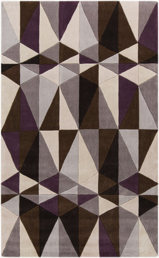 Surya Cosmopolitan COS-9171 Eggplant Area Rug 5' x 8'