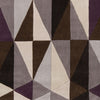 Surya Cosmopolitan COS-9171 Eggplant Hand Tufted Area Rug Sample Swatch
