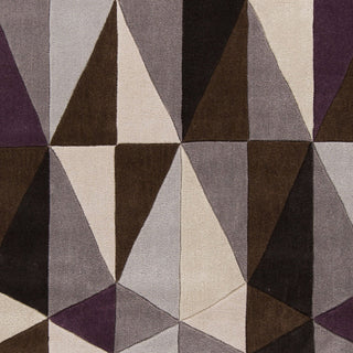 Surya Cosmopolitan COS-9171 Eggplant Hand Tufted Area Rug Sample Swatch