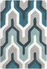 Surya Cosmopolitan COS-9175 Teal Area Rug 2' x 3'