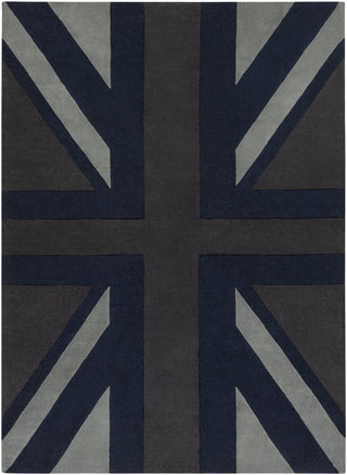 Surya Cosmopolitan COS-9184 Charcoal Hand Tufted Area Rug 