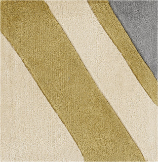 Surya Cosmopolitan COS-9186 Gold Hand Tufted Area Rug 16'' Sample Swatch