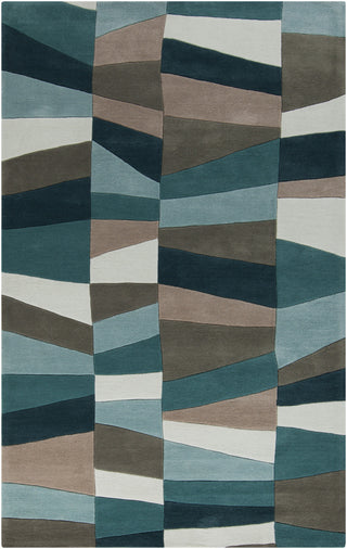 Surya Cosmopolitan COS-9187 Teal Area Rug 5' x 8'