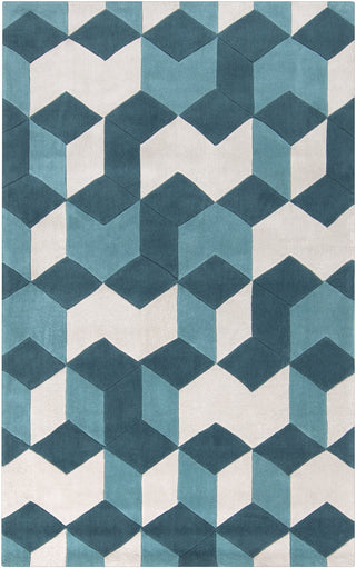 Surya Cosmopolitan COS-9189 Teal Area Rug 5' x 8'