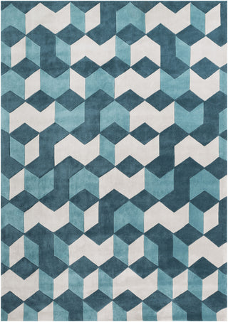 Surya Cosmopolitan COS-9189 Teal Area Rug 8' x 11'