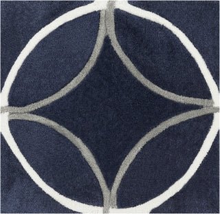 Surya Cosmopolitan COS-9190 Navy Hand Tufted Area Rug 16'' Sample Swatch