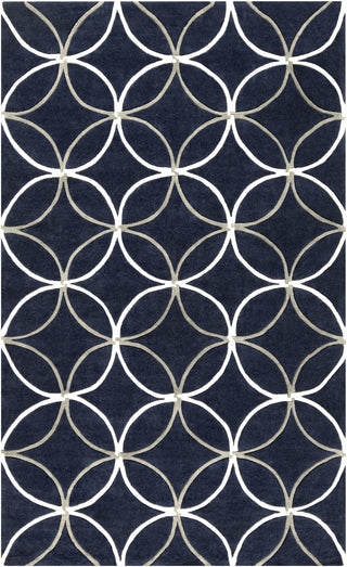 Surya Cosmopolitan COS-9190 Navy Area Rug 5' x 8'