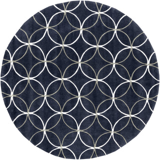 Surya Cosmopolitan COS-9190 Navy Area Rug 8' Round