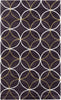 Surya Cosmopolitan COS-9191 Eggplant Area Rug 5' x 8'