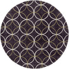 Surya Cosmopolitan COS-9191 Eggplant Area Rug 8' Round