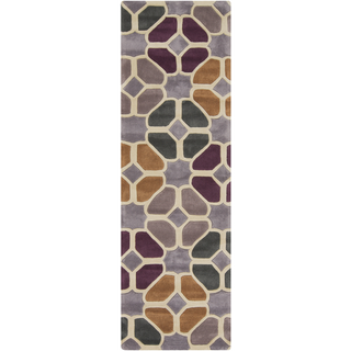 Surya Cosmopolitan COS-9192 Burgundy Area Rug 2'6'' x 8' Runner