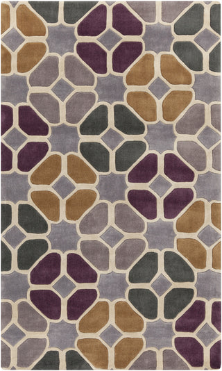 Surya Cosmopolitan COS-9192 Burgundy Area Rug 