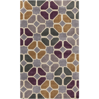 Surya Cosmopolitan COS-9192 Burgundy Area Rug 5' x 8'