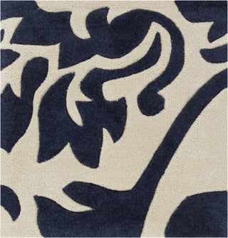 Surya Cosmopolitan COS-9194 Navy Hand Tufted Area Rug 16'' Sample Swatch