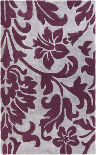 Surya Cosmopolitan COS-9195 Eggplant Area Rug 5' x 8'