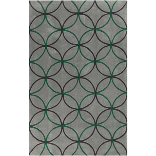 Surya Cosmopolitan COS-9196 Emerald/Kelly Green Area Rug 5' x 8'