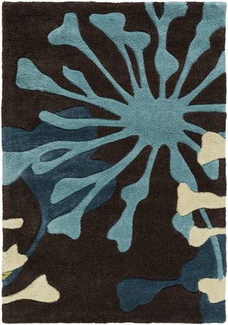 Surya Cosmopolitan COS-9198 Teal Area Rug 2' x 3'