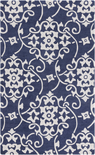 Surya Cosmopolitan COS-9201 Navy Area Rug 5' x 8'