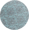 Surya Cosmopolitan COS-9202 Teal Area Rug 8' Round
