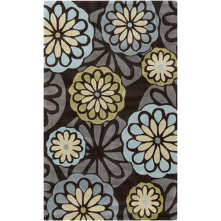 Surya Cosmopolitan COS-9205 Brown Area Rug 5' x 8'