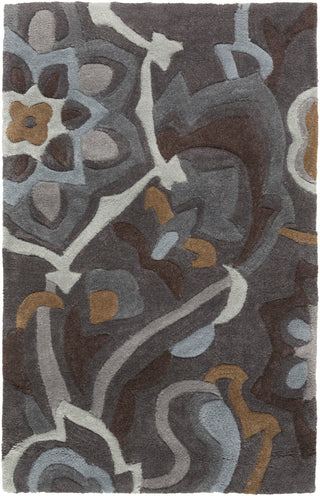 Surya Cosmopolitan COS-9210 Charcoal Area Rug 2' x 3'