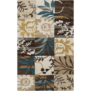 Surya Cosmopolitan COS-9211 Chocolate Area Rug 5' x 8'