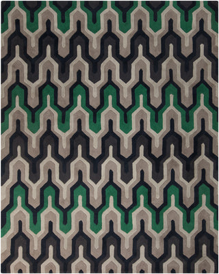 Surya Cosmopolitan COS-9213 Emerald/Kelly Green Area Rug 8' x 11'